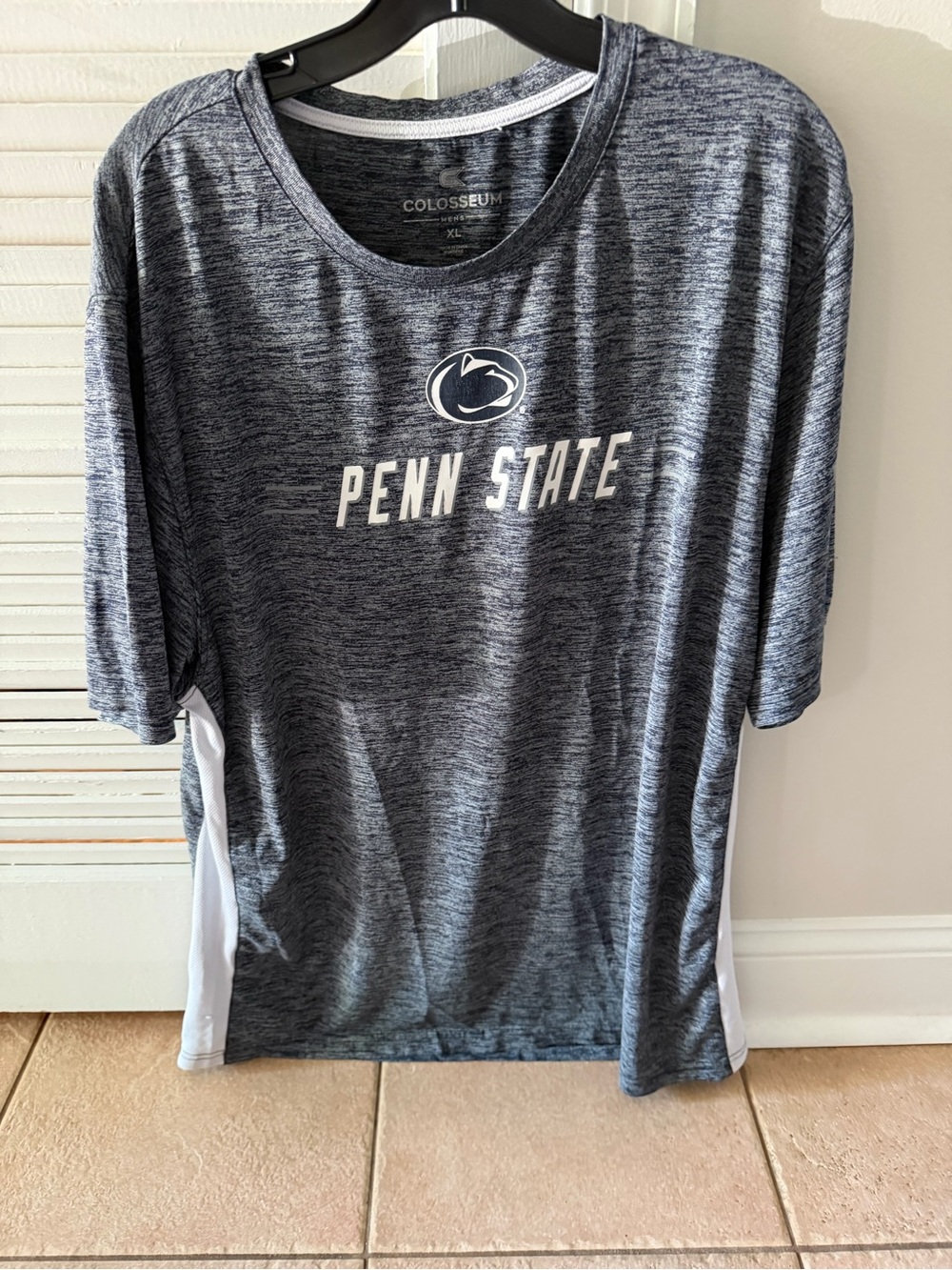 Colosseum Penn State Nittany Lions NCAA Short Sleeve Shirt XL Blue White